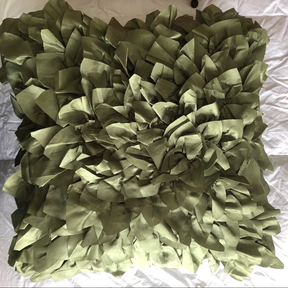 EUC square petal pillow from Pier 1